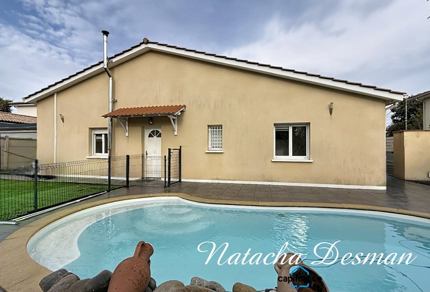 Cestas-Gazinet (33)  A vendre, Maison moderne avec piscine et studio indépendant — photo 1