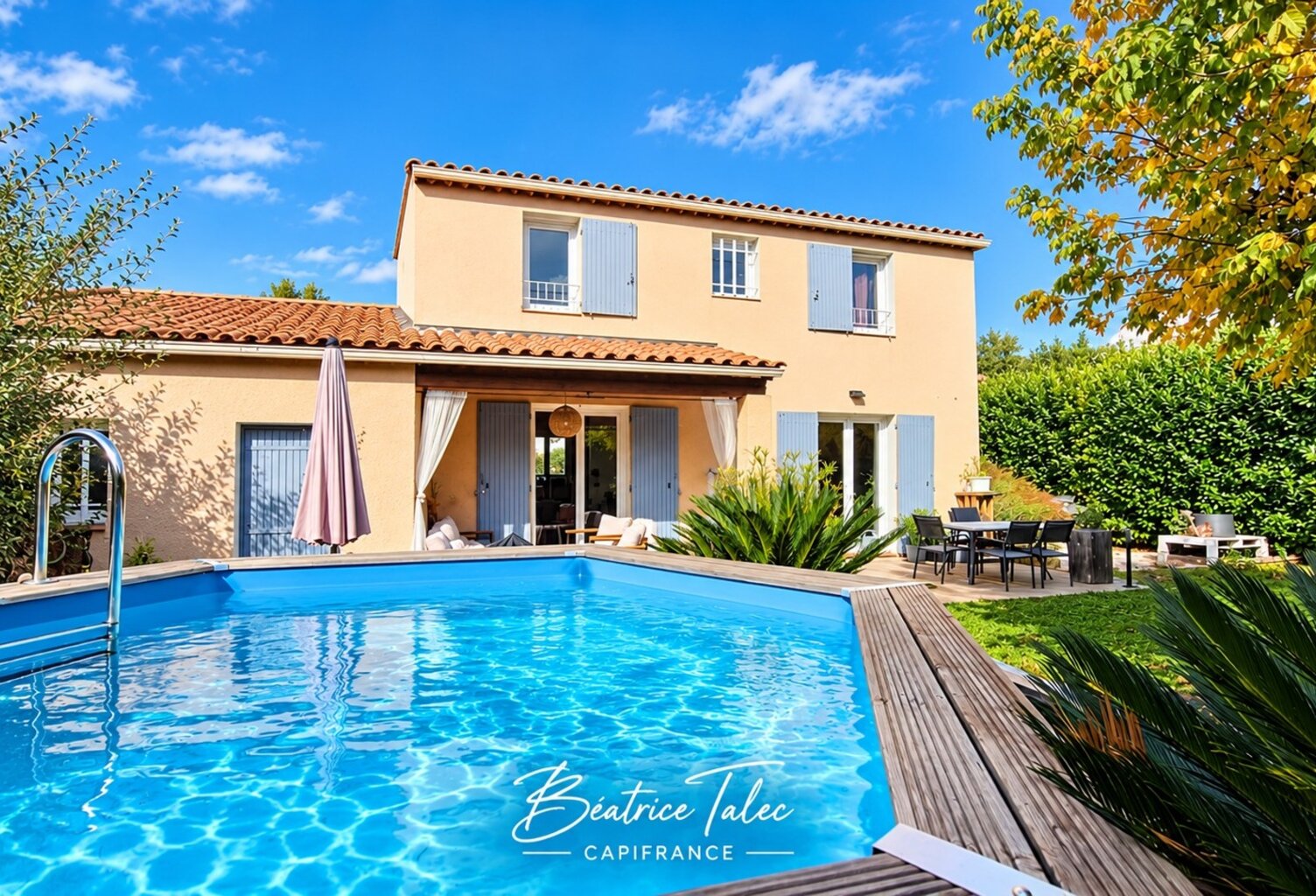 Maison T4 3 chambres, piscine hors sol, garage, emplacement privilégié, BOUC BEL AIR à 10 minutes d'aix-en-provence — photo 1