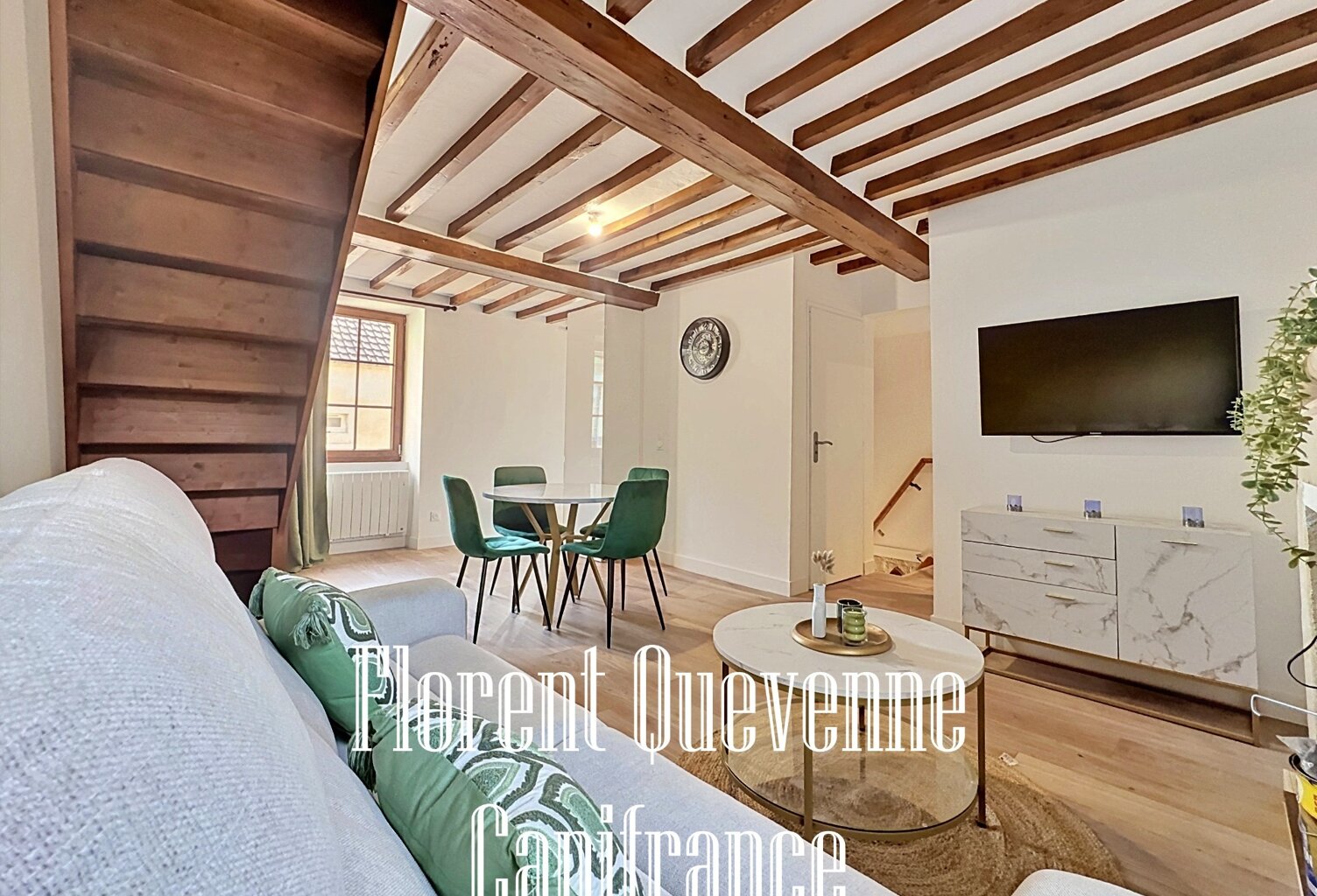 Ouistreham – Appartement atypique entièrement rénové, charme de l’ancien et emplacement idéal — photo 1