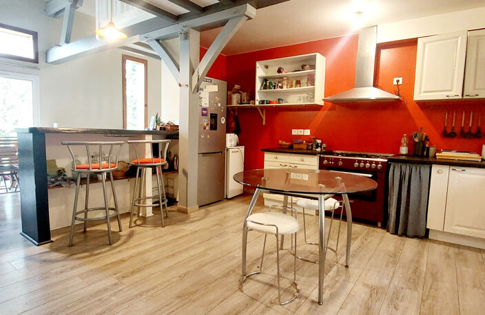 Maison lumineuse de 180m², grande mezzanine, vue dégagée et nature préservée – Orliac — photo 4