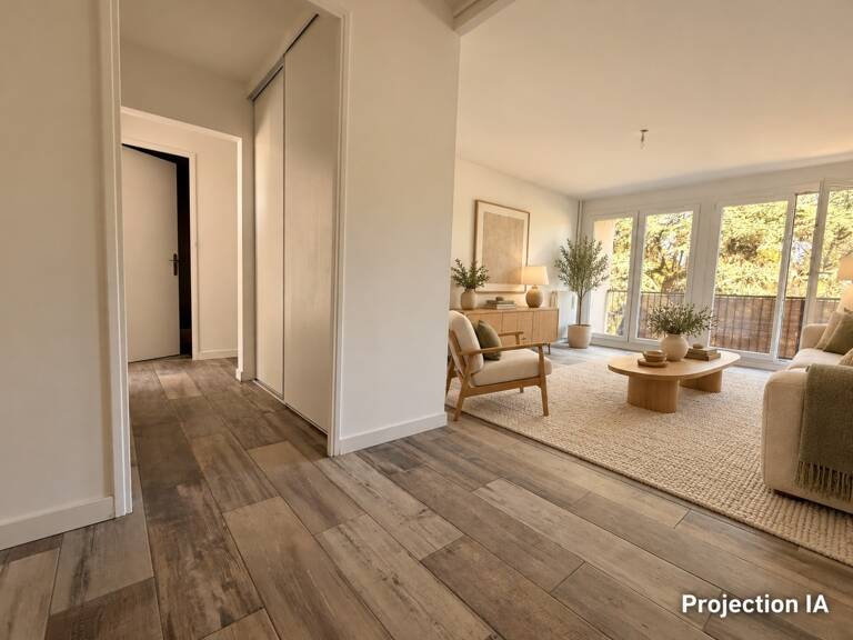 Appartement en excellent état à vendre 3/4 pièces MEYZIEU (69), au calme, avec vue dégagée sur la nature, proche de tout — photo 1