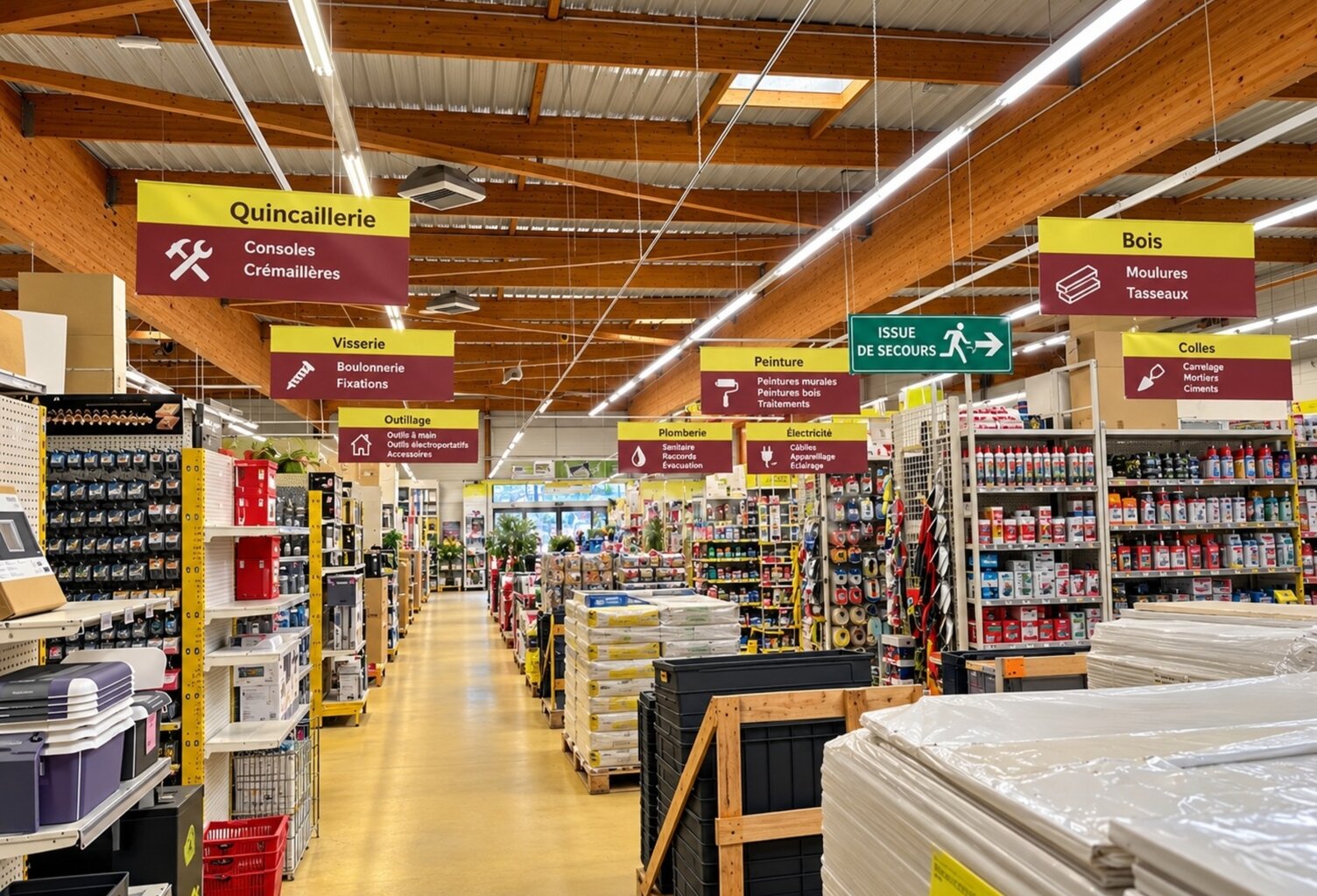 MAGASIN DE BRICOLAGE – 1 400 M² – ACTIVITÉ PÉRENNE DEPUIS 1999 – CA STABLE – BELLE OPPORTUNITÉ DE REPRISE — photo 1