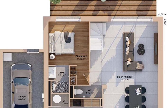 Maison 6 pièces 113 m2 — photo 3