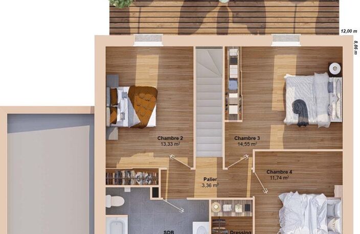 Maison 6 pièces 113 m2 — photo 4