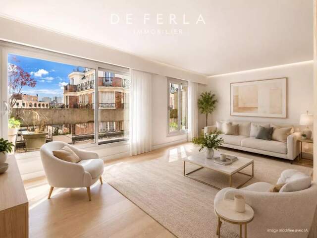PARIS XIIIème, limitrophe Vème : Duplex familial en dernier étage avec terrasses — photo du bien