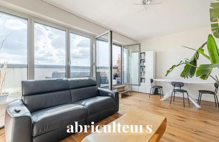 3 pièces avec vue imprenable sur Paris et la Défense, dernier étage - Boulogne Billancourt — photo 4