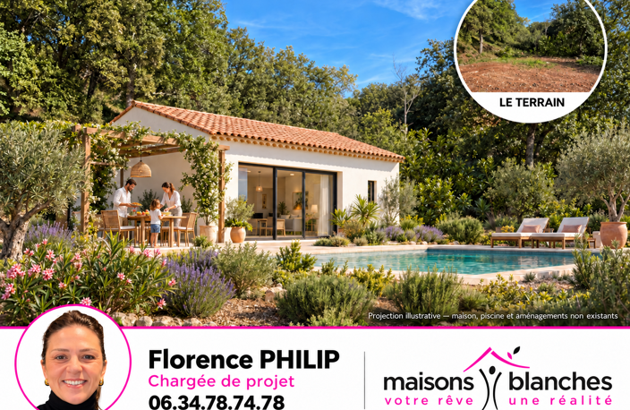 Vente terrain à construire 1244 m² Les Arcs (83460) — photo 3