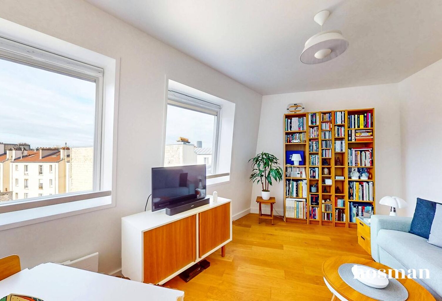 Deux pièces de 41 m2 - Dernier étage avec ascenseur - vue dégagée - Rue Nansouty, 14ème arrondissement — photo 1