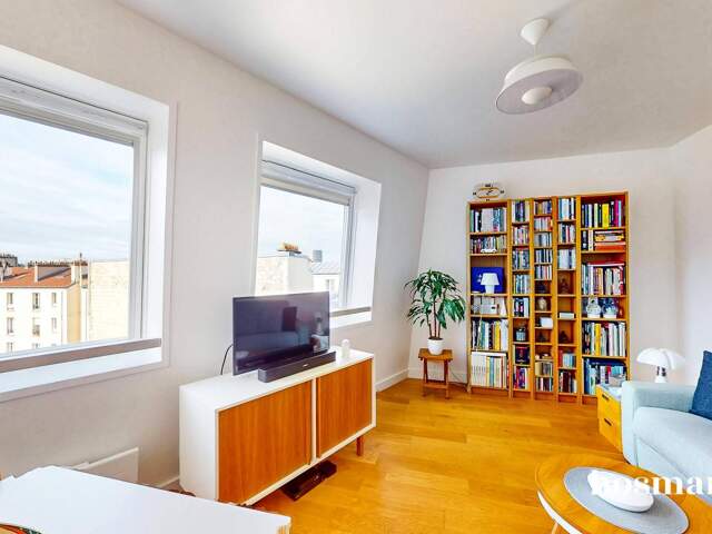 Deux pièces de 41 m2 - Dernier étage avec ascenseur - vue dégagée - Rue Nansouty, 14ème arrondissement — photo du bien