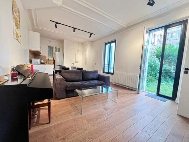 Appartement avec jardin cité Lemercier — photo du bien
