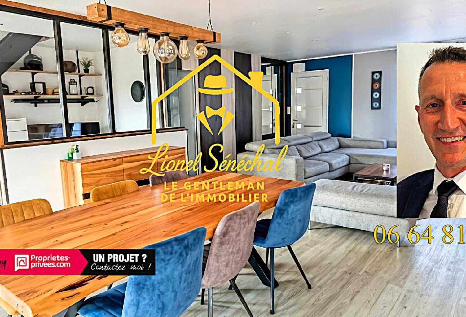 Maison avec un bel espace de vie et une suite parentale de plain - pied -  142 m²  habitables - Lumineuse, économe en énergie, terrain de plus de 600 m² à Moncé en Belin — photo 1