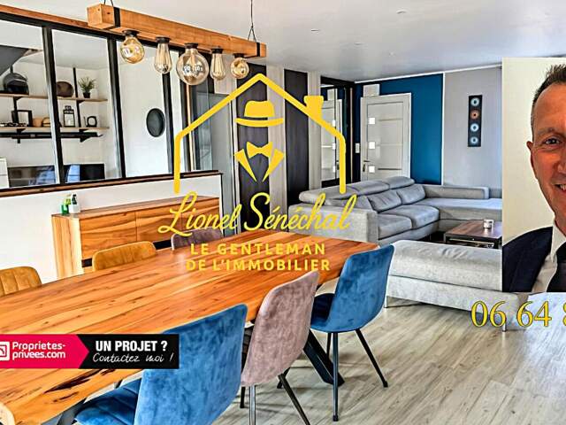 Maison avec un bel espace de vie et une suite parentale de plain - pied -  142 m²  habitables - Lumineuse, économe en énergie, terrain de plus de 600 m² à Moncé en Belin — photo du bien