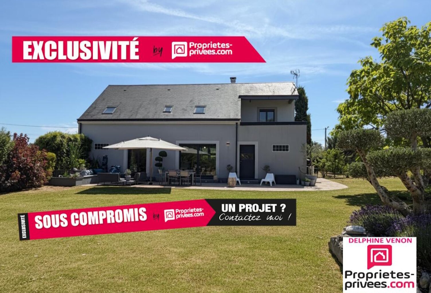 Exclusivité - Maison récente de 155 m² avec climatisation réversible sur un terrain de 1265 m² à Saint Martin d'Abbat — photo 1