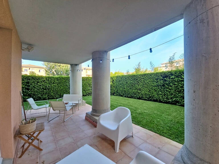 Aix-en-Provence, superbe T2  en rez-de-jardin avec immense e — photo 1
