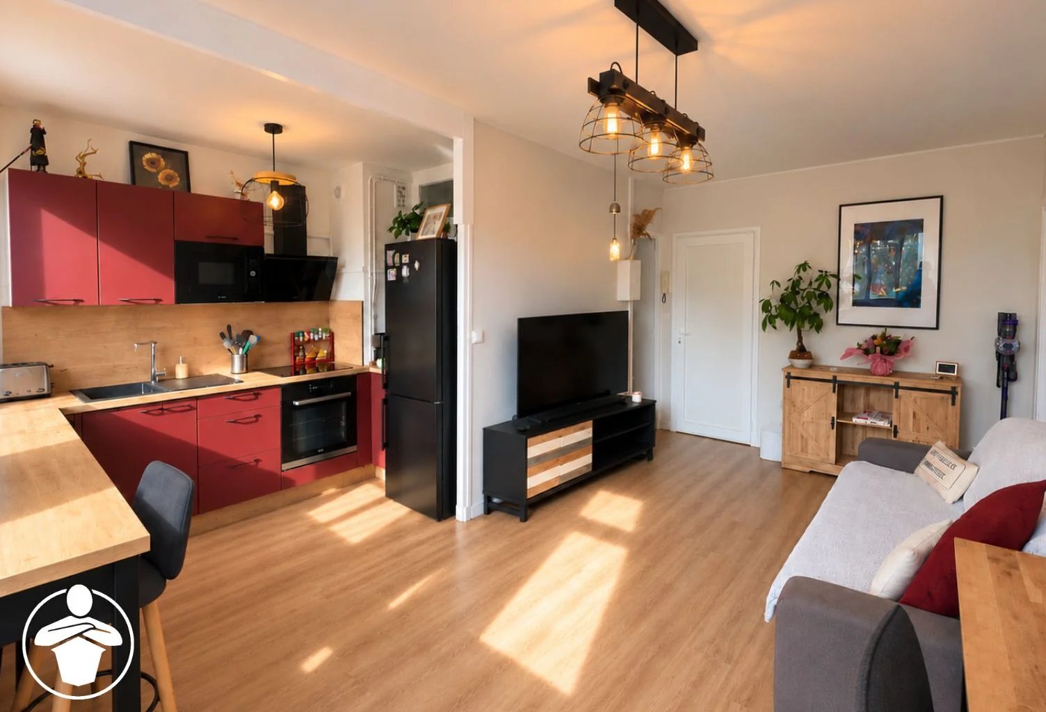 Charmant T2 rénové avec balcon et vue sur le canal — photo 1
