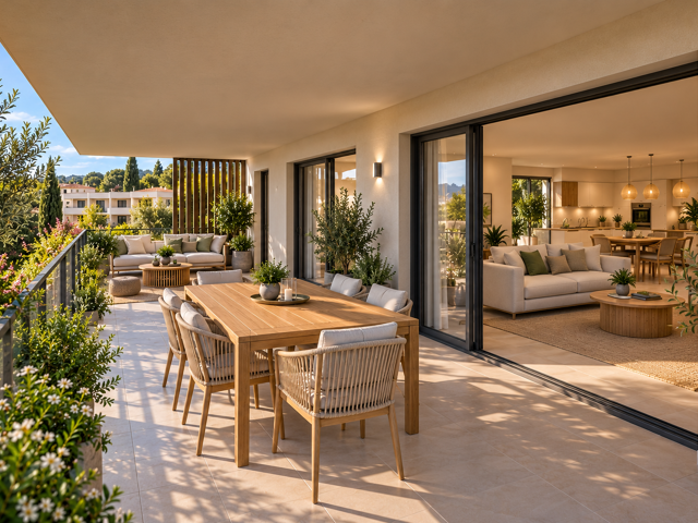 -T4 avec séjour 42 m² + terrasse large – Adresse recherchée Aix — photo du bien