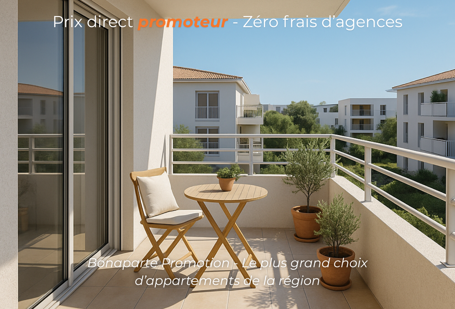 - NOUVEAUTE PROCHE CENTRE MONTPELLIER T2 AVEC GRANDE TERRASSE — photo 1