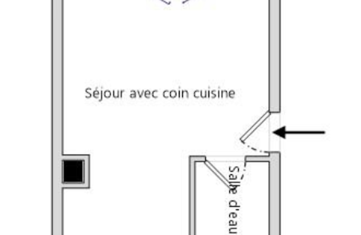 Vente Studio 1 pièce — photo 5