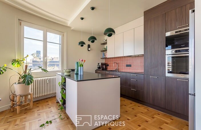 Rénovation contemporaine avec balcon quartier Préfecture — photo 3
