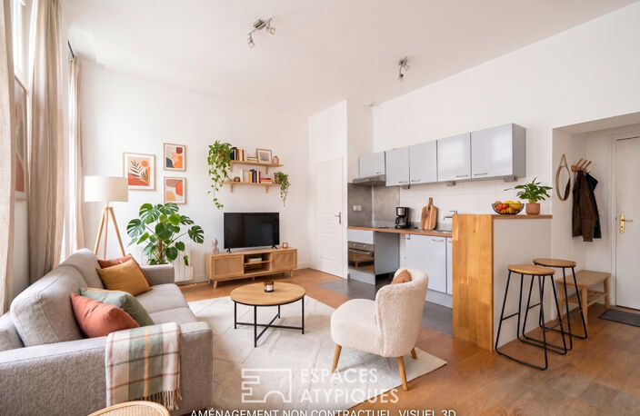 Appartement ancien rénové avec terrasse privée au coeur du quartier d'Ainay — photo 2
