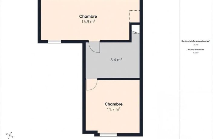 Vente Maison/villa 3 pièces — photo 2