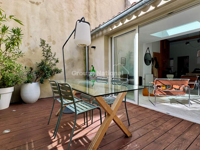 Maison en triplex de 87 m² avec terrasse - Quartier Vauban / Gambetta — photo du bien