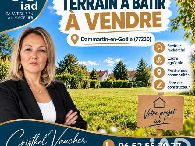 Vente Terrain à bâtir 376 m&sup2; — photo du bien