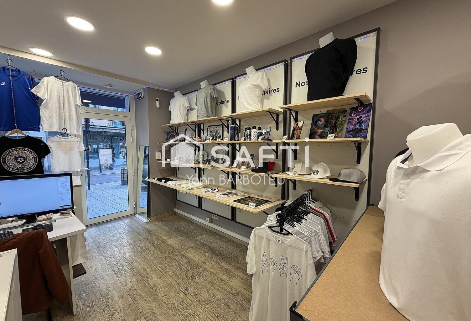 Fonds de commerce 35m² Création de flocages — photo 1
