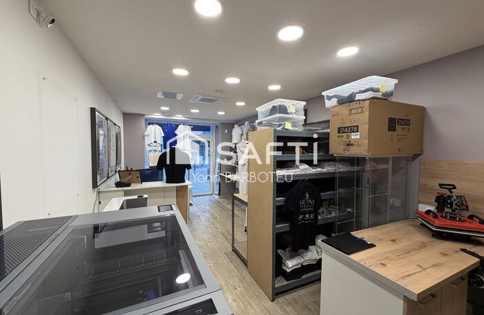 Fonds de commerce 35m² Création de flocages — photo 3
