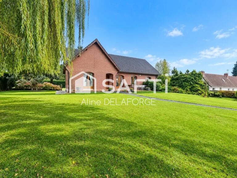 À VENDRE  MAISON FAMILIALE AVEC SOUS-SOL COMPLET ET GRAND JARDIN À TINCQUES — photo 1