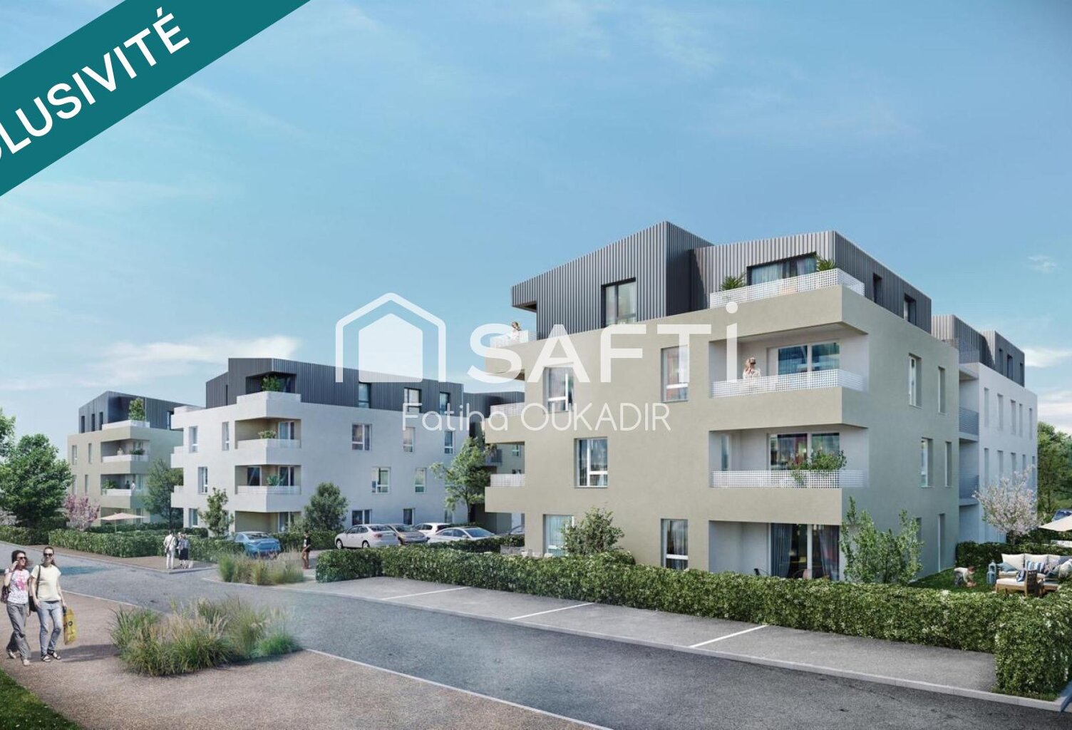 GUÉNANGE  Appartement T3 neuf avec jardin privatif, terrasse et 2 stationnements — photo 1