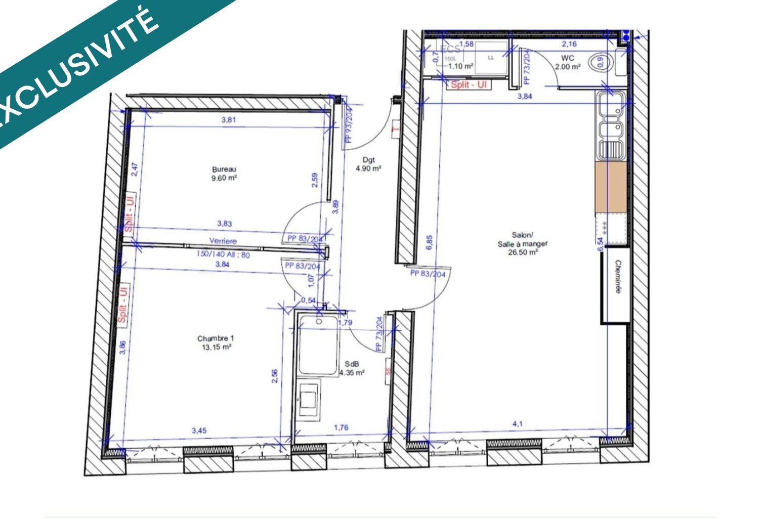 PLATEAU T2 BIS - IDEAL INVESTISSEUR — photo 1