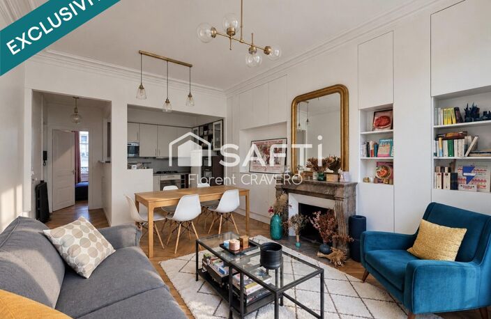 Paris 11e  Oberkampf / Haut-Marais  2 pièces de 43 m² rénové avec goût — photo 2
