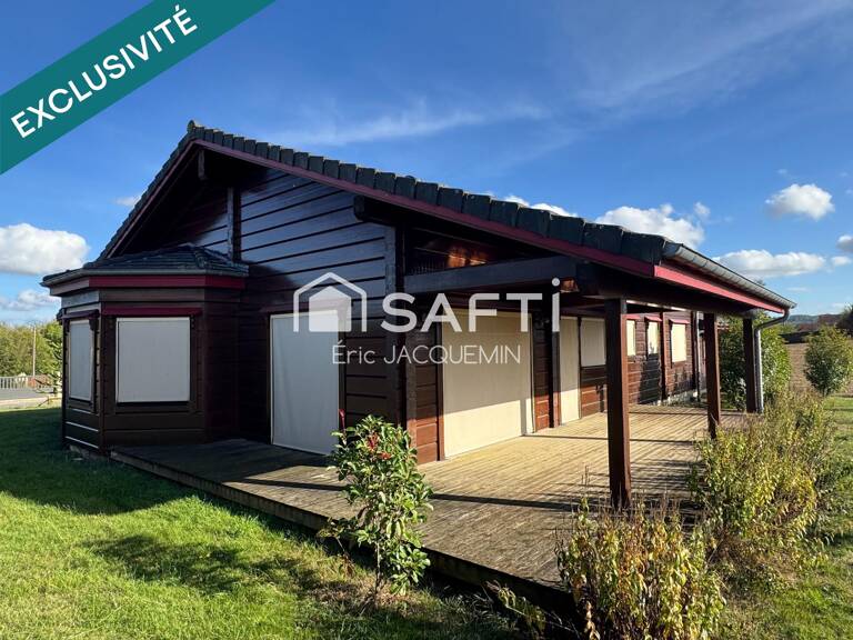 Cheppy 55270. Exceptionnel chalet finlandais de plain-pied de cinq pièces. — photo 1