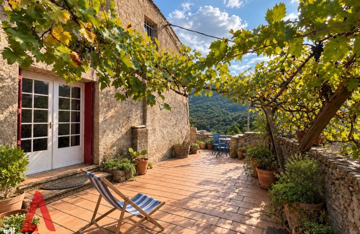 Magnifique maison de caractère avec vue panoramique jusqu'à la Méditerranée  Aigues-Vives — photo 2