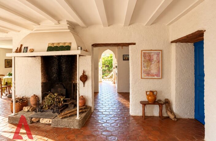 Magnifique maison de caractère avec vue panoramique jusqu'à la Méditerranée  Aigues-Vives — photo 3