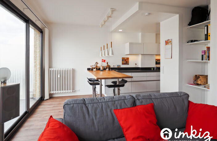 Appartement 2 pièces, grand balcon, vue degagée — photo 3