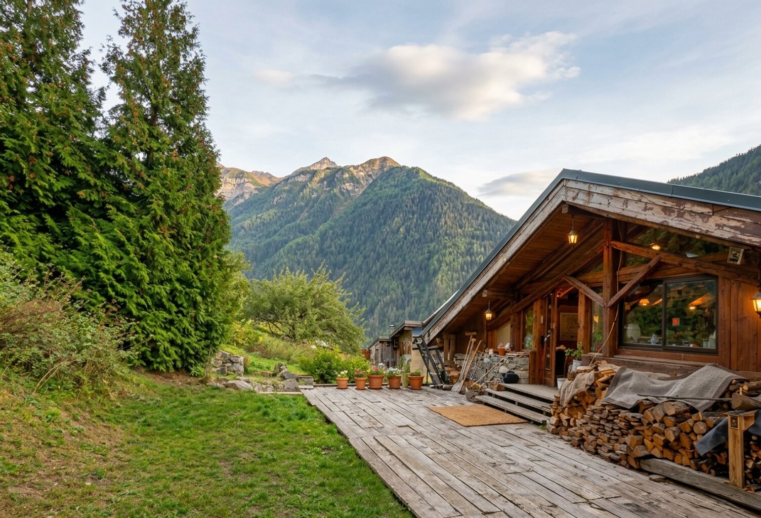 RARE ! Appartement avec terrasse et jardin – Peisey Nancroix Paradiski — photo 1