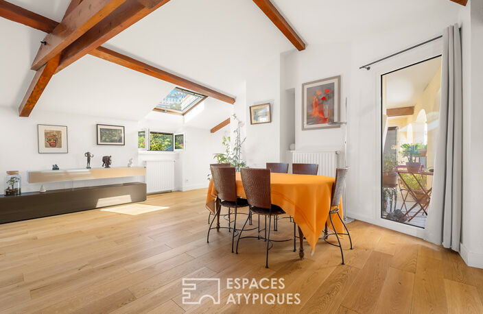 Dernier étage avec terrasse provençale et vue sur le Jardin Croix-Paquet — photo 4
