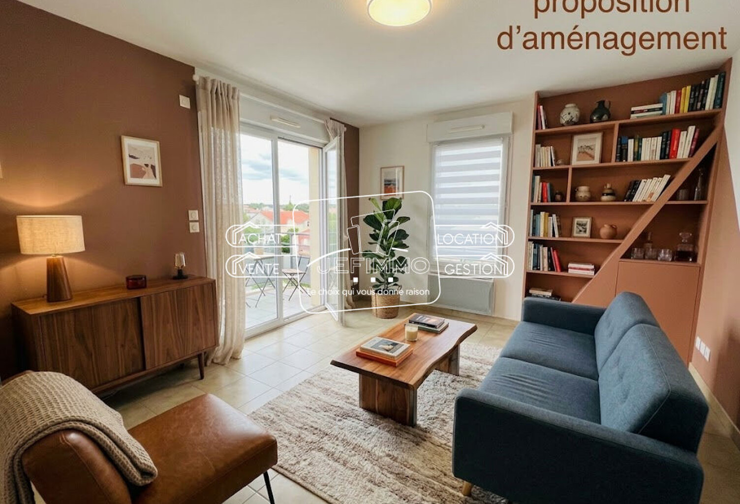 Appartement Bouguenais 2 pièce(s) 44.44m² — photo 1