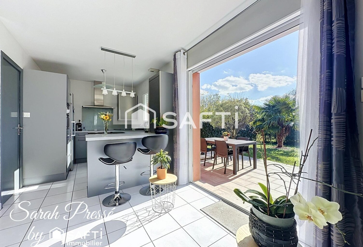 Maison de plain-pied avec suite parentale et jardin — photo 1