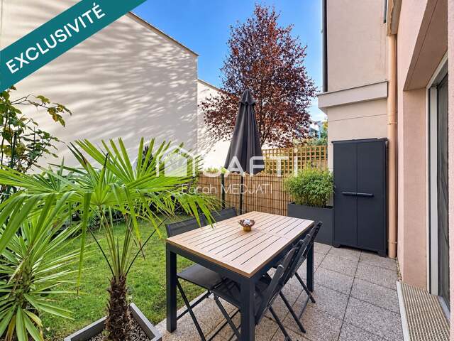MONTESSON  CUR DE VILLE  3 PIÈCES AVEC JARDIN ET PARKING — photo du bien