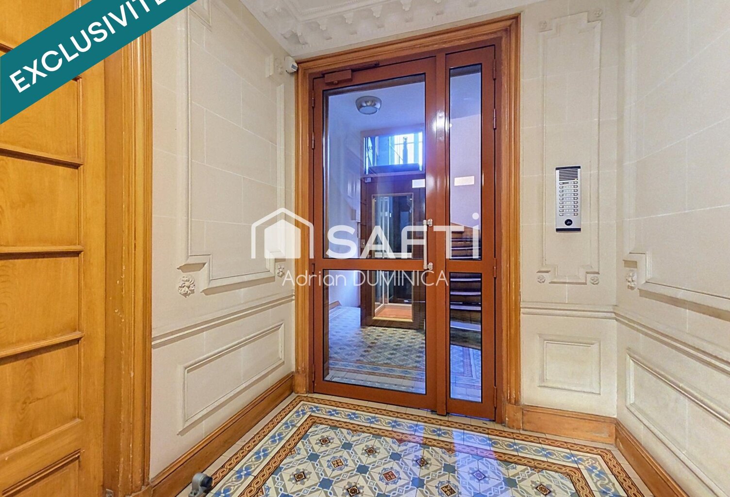 Bel appartement transversant au calme dernier étage — photo 1