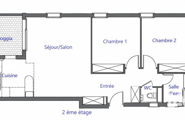 Vente Appartement 3 pièces — photo 2