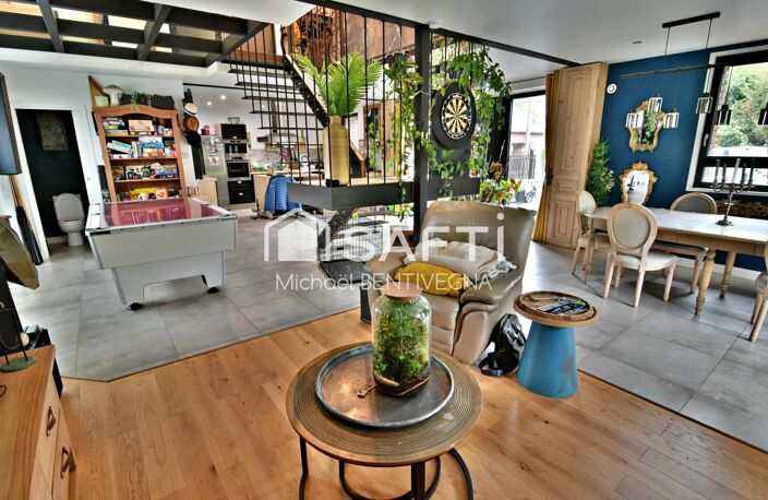 VENDEGIES-SUR-ÉCAILLON  GRANGE RÉNOVÉE DE 165 M²  PISCINE  DPE B — photo 3