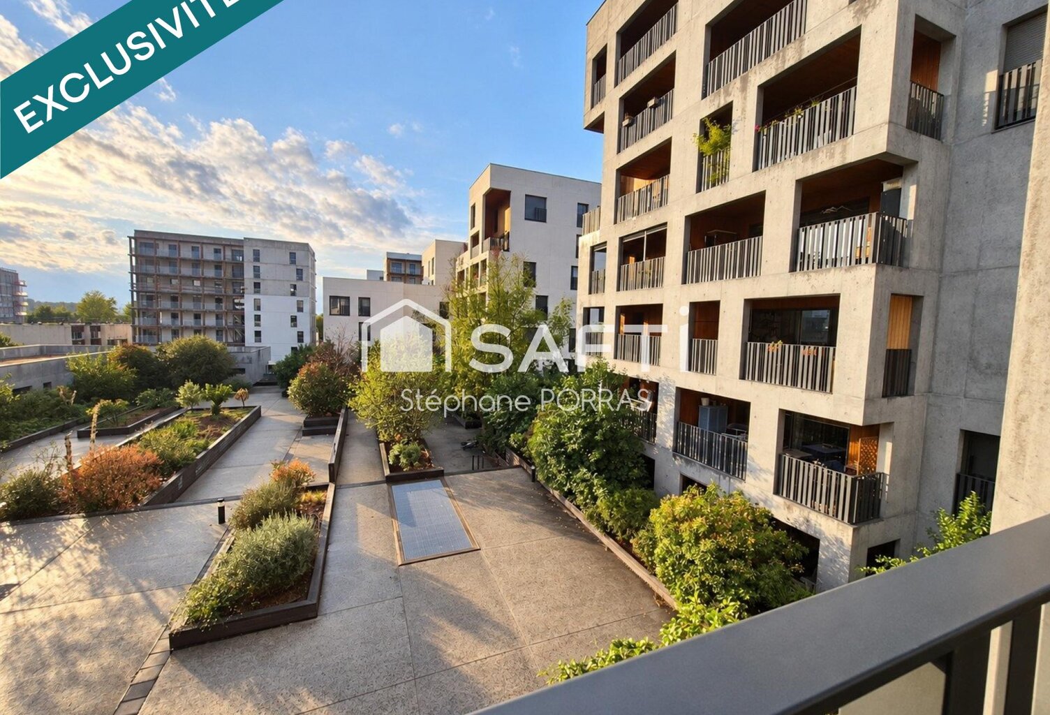 T3 de 70 m², loggia 13,7 m² et parking couvert — photo 1