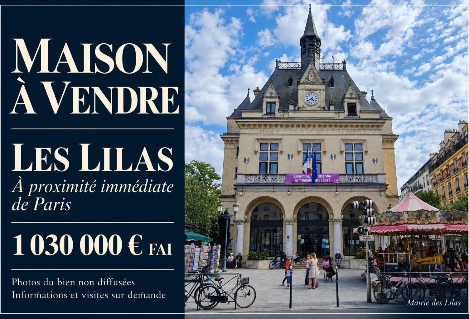 Maison lumineuse avec jardin et rooftop aux Lilas — photo 1
