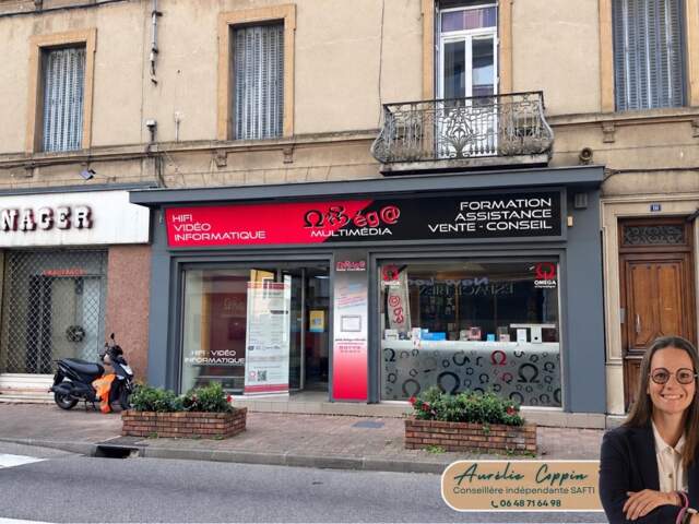 Pont-de-Chéruy Centre, local commercial 100 m² — photo du bien