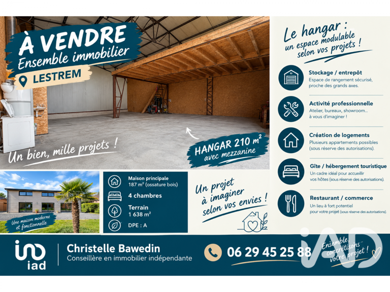 Vente Immeuble 400 m&sup2; — photo 1