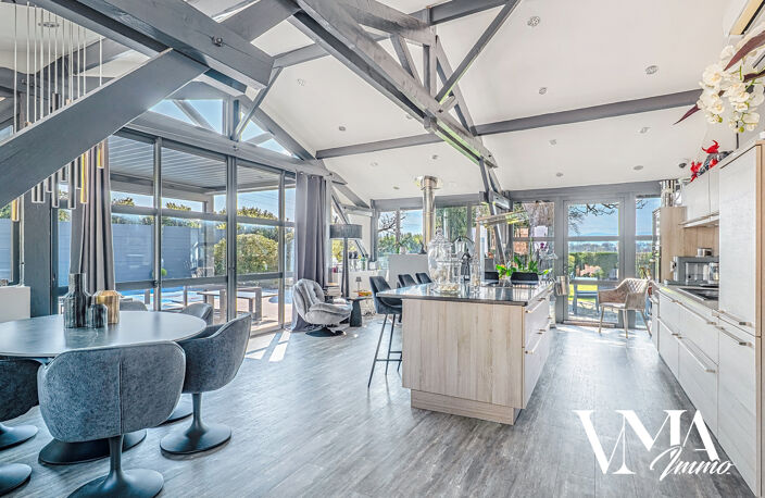 Villa de plain pied , 5 chambres et piscine. — photo 4